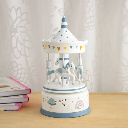 Large Blue Carousel (All the Pretty Little Horses)