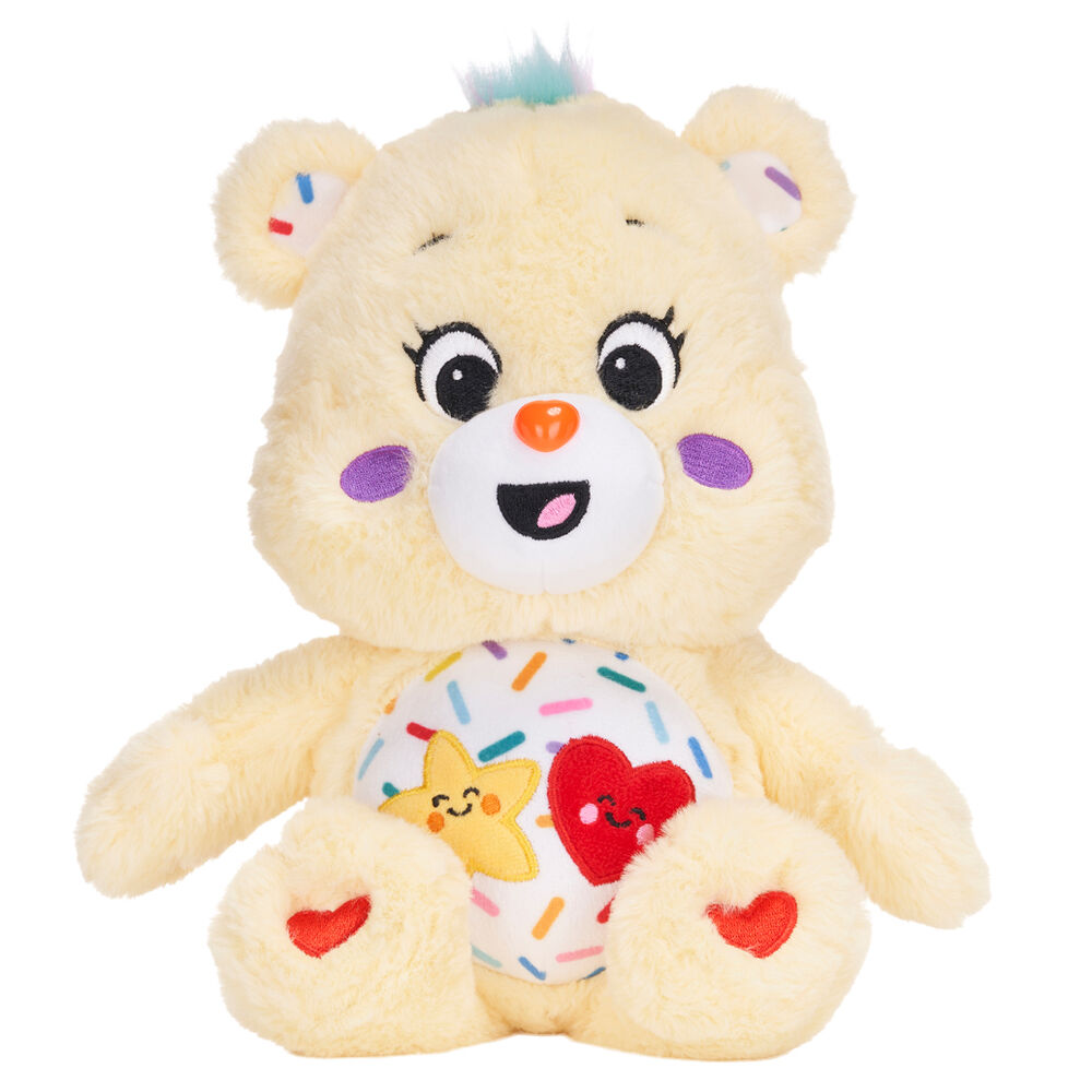 Bisounours Care Bears - Peluche 25 cm Jaune