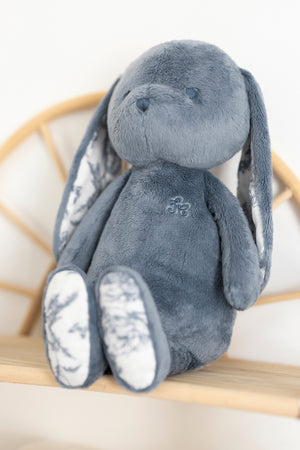 AGUSTÍN EL CONEJO Toile de Jouy Tartina Azul y Chocolate