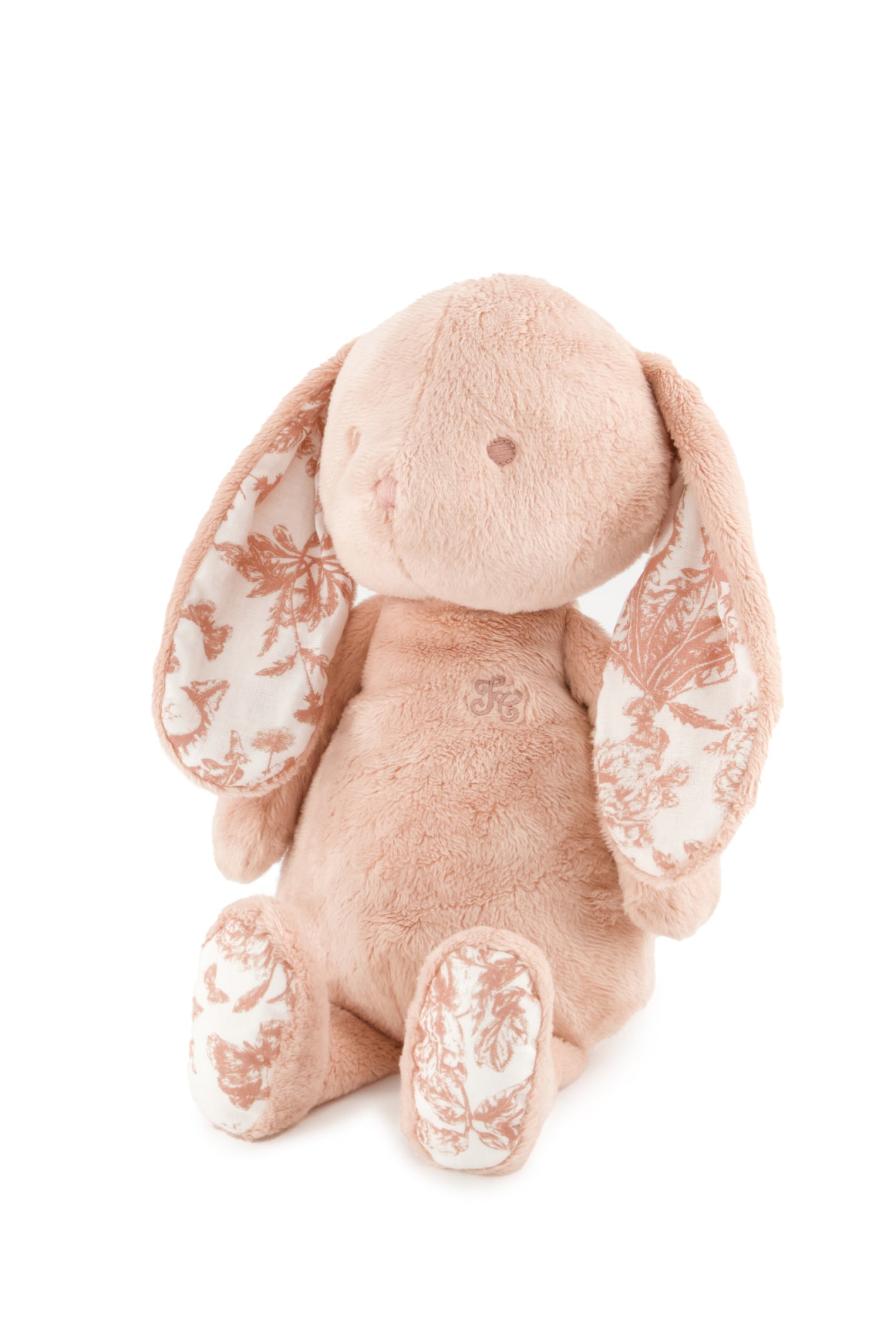 AUGUSTIN LE LAPIN Toile de Jouy Rose Tartine & Chocolat